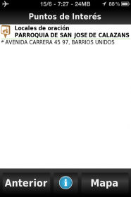 Parroquia san jose de calazans gps