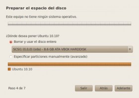 Ubuntu Particiones