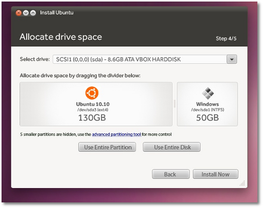 Installer Ubuntu 10.10