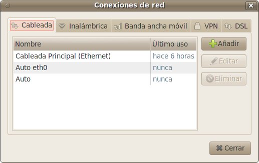 Conexiones de red