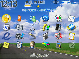 Bloquear teclado blackberry