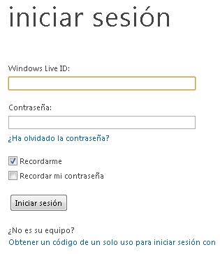 sing in hotmail