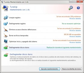 TuneUp Mantenimiento con un clic