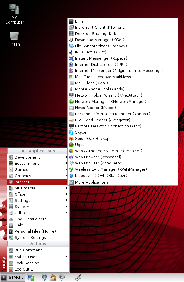 aplicaciones KDE3 Reborn